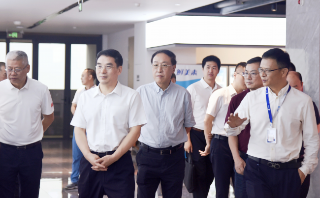 广州市领导调研玉湖冷链（广州）交易中心